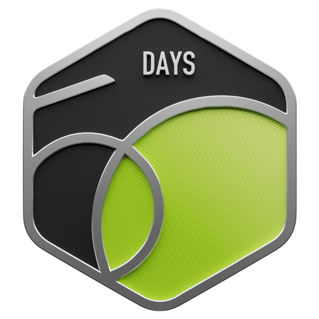 2025 50 Days Badge